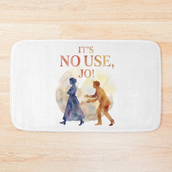 Item preview, It's No Use Jo Little Women Watercolor Silhouette designed and sold by Fenay Designs.