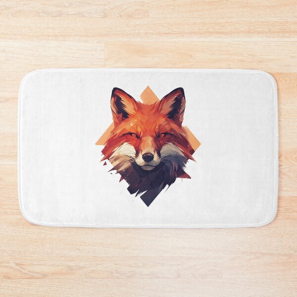 Item preview, Geometric Fox Head Polygon Art designed and sold by Christian Weiss.