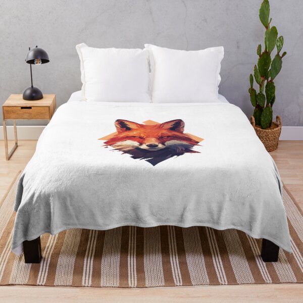Item preview, Geometric Fox Head Polygon Art designed and sold by Christian Weiss.