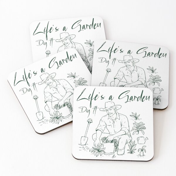Item preview, Lifes A Garden Dig It Funny Plant Dad designed and sold by SP Motif.