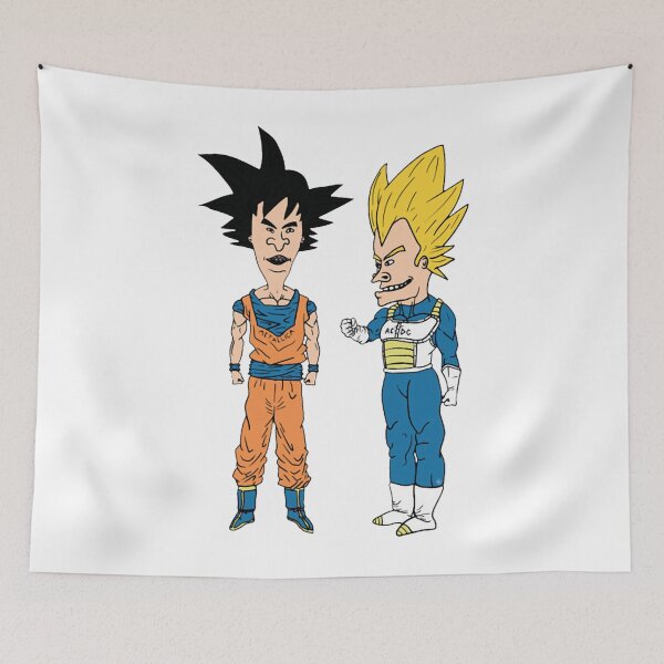 Item preview, Beaviss And Buttheadd x Dragonn Balll And Sonn Gokuu designed and sold by zouhair oitache.