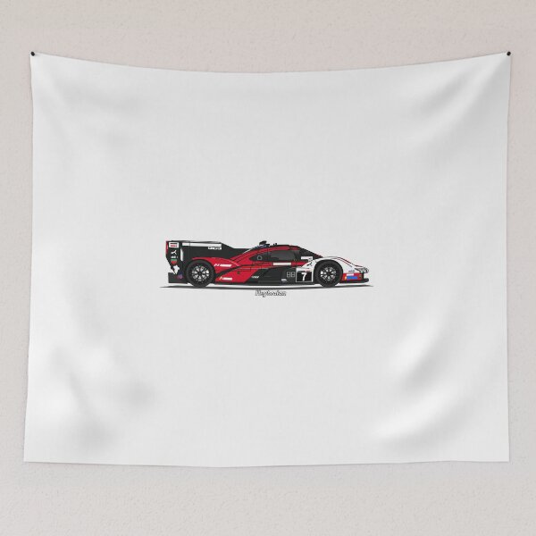 Item preview, IMSA 24 Hours of Daytona 963 #7 Vector Art designed and sold by Heybratan.