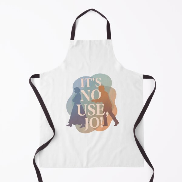 Item preview, It's No Use Jo Little Women Typography Silhouette designed and sold by Fenay Designs.