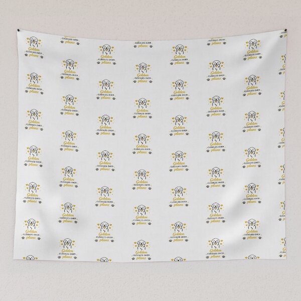 Item preview, Golden Cuddles Over Plans Golden Retriever Gift designed and sold by WildVista.