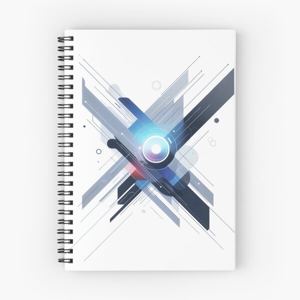 Item preview, Abstract geometric vector sticker designed and sold by AI Art Cafe.