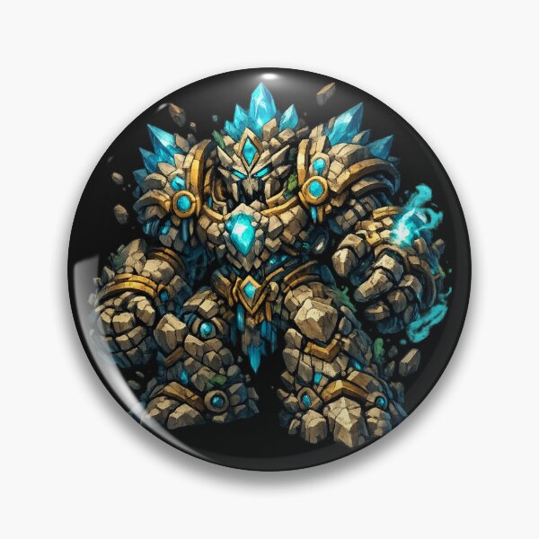 Item preview, Guardian Crystal Golem designed and sold by HubiUrbanStudio.