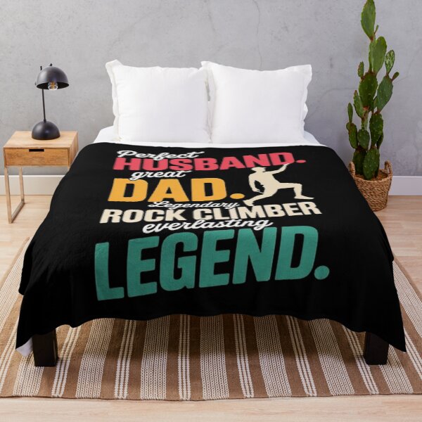 Item preview, Funny Rock Climber Dad Perfect Husband Legendary Rock Everlasting designed and sold by BHMARTS.