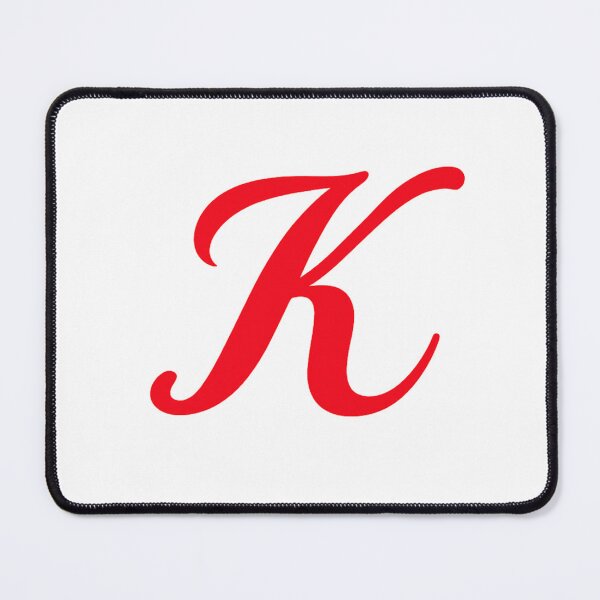 Item preview, Bold Red K – Minimal Letter Design in Vibrant Coca Red designed and sold by KumarGandhi.