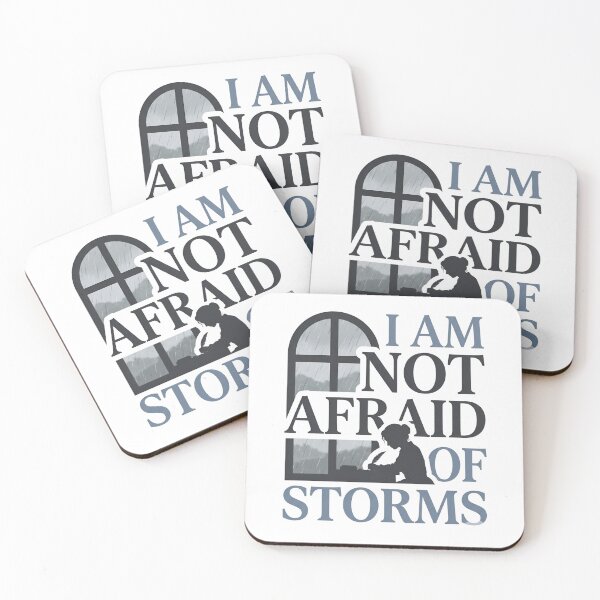 Item preview, I Am Not Afraid Of Storms Little Women Graphic Design designed and sold by Fenay Designs.