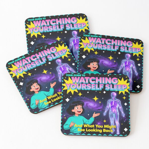 Item preview, Watching Yourself Sleep - 90s VHS Parody Art designed and sold by PictorialWhimsy.