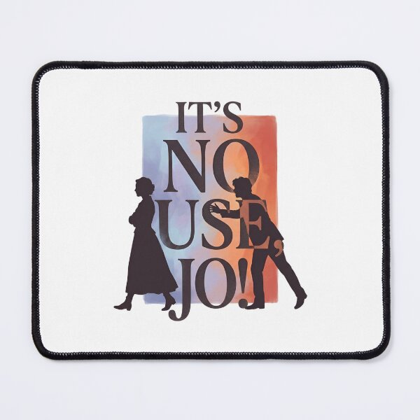 Item preview, Little Women It's No Use Jo March Laurie Silhouette designed and sold by Fenay Designs.