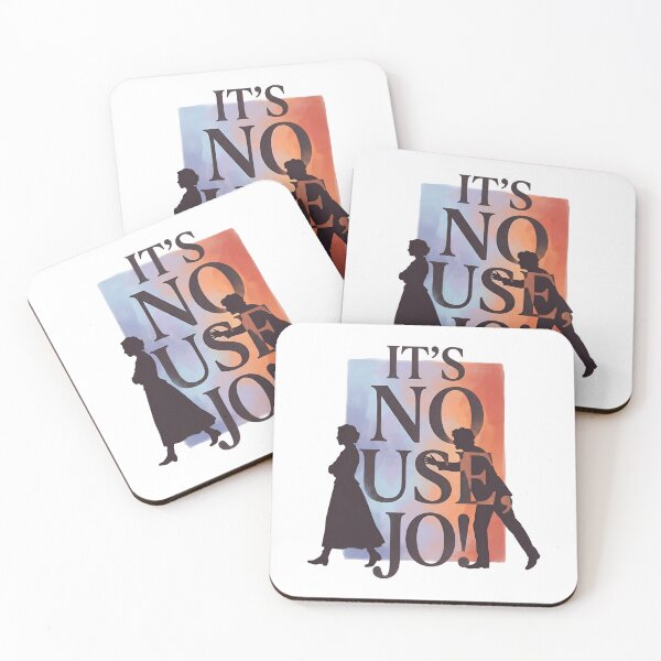 Item preview, Little Women It's No Use Jo March Laurie Silhouette designed and sold by Fenay Designs.