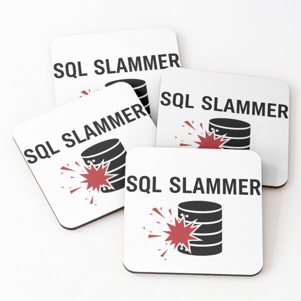 Item preview, SQL Slammer  Database Worm Design designed and sold by KurtByteStudio.
