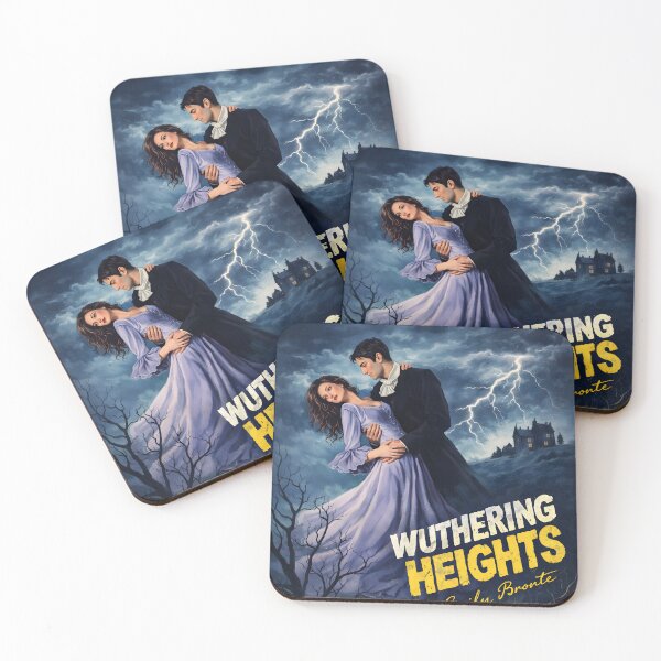 Item preview, Wuthering Heights Inspired – Gothic Romance Storm Cover designed and sold by AbstractAuraArt.