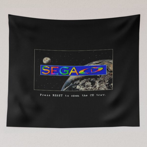 Item preview, SEGA CD Boot Screen Logo III T-Shirt designed and sold by AnnamaeBreit.