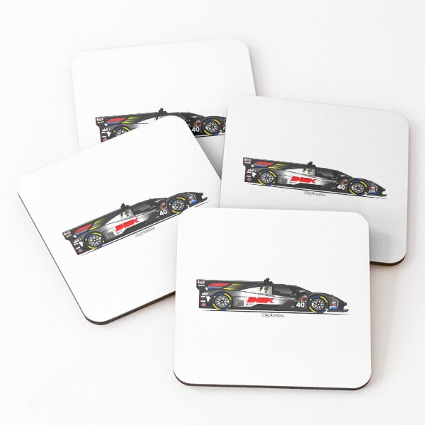 Item preview, IMSA 24 Hours of Daytona V-Series.R #40 Vector Art designed and sold by Heybratan.