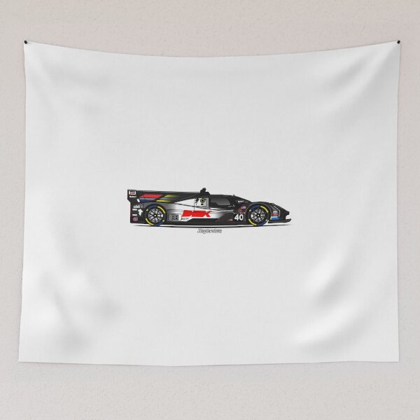 Item preview, IMSA 24 Hours of Daytona V-Series.R #40 Vector Art designed and sold by Heybratan.
