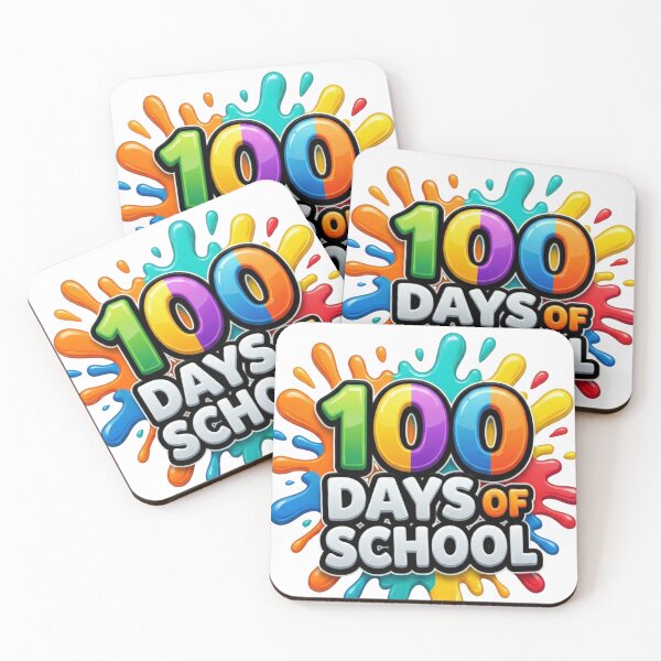 Item preview, 100 Days of School designed and sold by RaybenMedia.