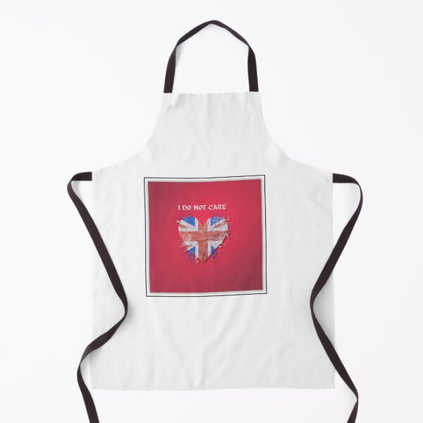 Item preview, I Do Not Care - Union Jack, Red Background  designed and sold by Here, Then.
