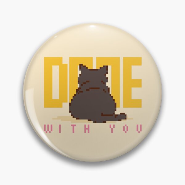 Item preview, Done With You - Sassy Black Cat Turning Back designed and sold by bitwoofstudio.