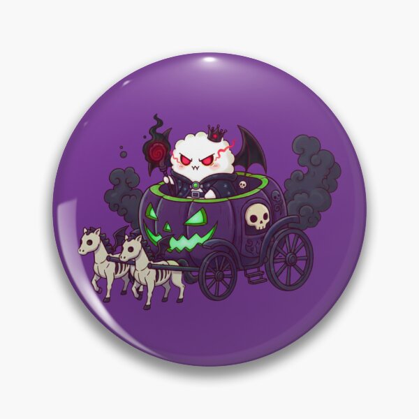 Item preview, Nightmare Carriage- Evil Cloud Pumpkin Journey designed and sold by MBBialyPiksel.