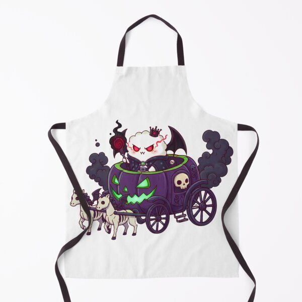 Item preview, Nightmare Carriage- Evil Cloud Pumpkin Journey designed and sold by MBBialyPiksel.