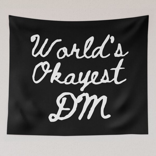Item preview, World's Okayest DM designed and sold by SWETA HALDER.