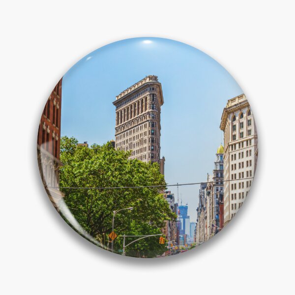 Item preview, Flatiron Building, NYC Street Scene designed and sold by Paul Thompson Photography.