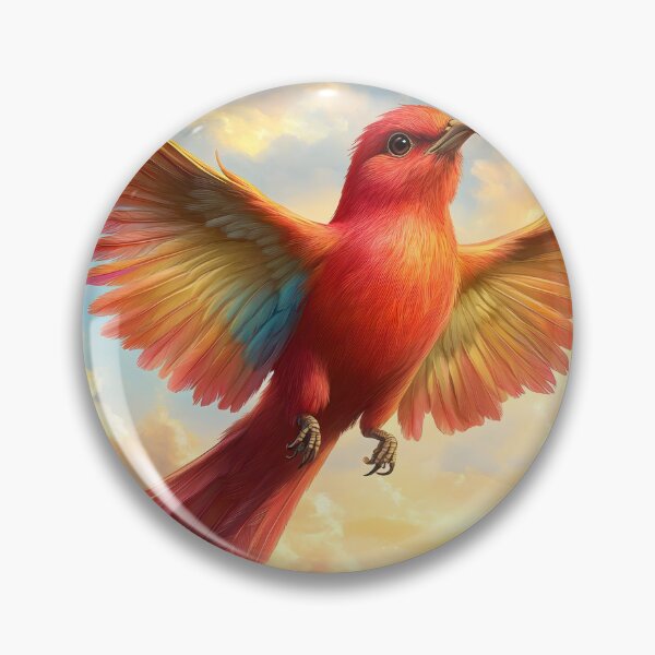 Item preview, Radiant Phoenix in Golden Sky designed and sold by Angellacelin.