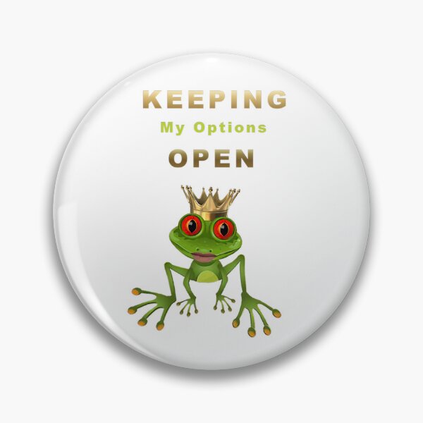 Item preview, Keeping Options Open Frog designed and sold by RedShadow67.