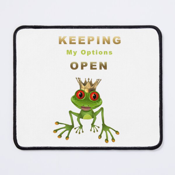 Item preview, Keeping Options Open Frog designed and sold by RedShadow67.
