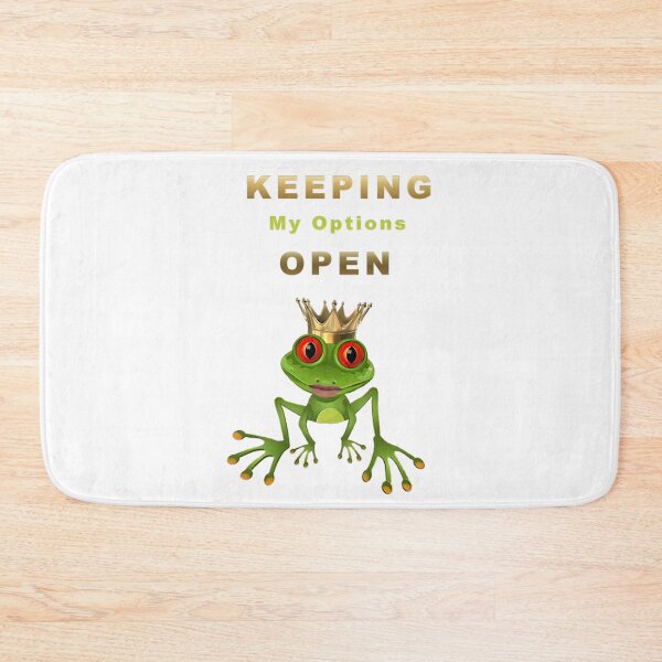Item preview, Keeping Options Open Frog designed and sold by RedShadow67.