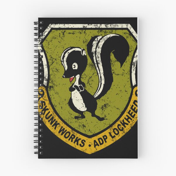 Item preview, Skunk Works Distressed Vintage Logo T-Shirt designed and sold by AnnamaeBreit.