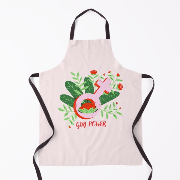 Item preview, Girl Power Floral Feminine Empowerment Symbol designed and sold by BlushMoodStudio.