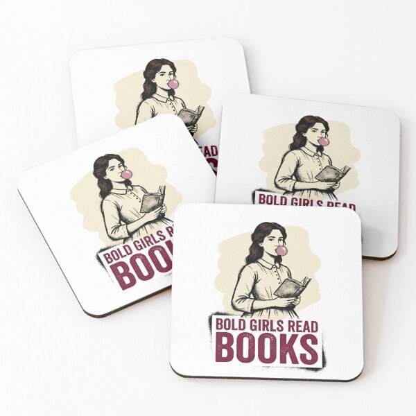 Item preview, Bold Girls Read Books Little Women Jo March Bubblegum designed and sold by Fenay Designs.