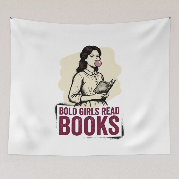 Item preview, Bold Girls Read Books Little Women Jo March Bubblegum designed and sold by Fenay Designs.