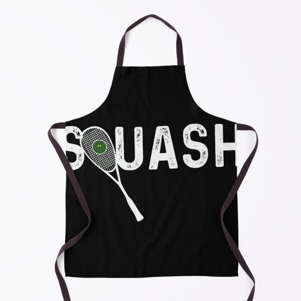 Item preview, Squash Racquet and Text Logo T-Shirt designed and sold by AnnamaeBreit.