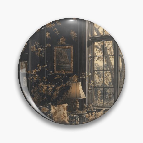 Item preview, Dark Academia Vintage Reading Room designed and sold by EverpageStudio.
