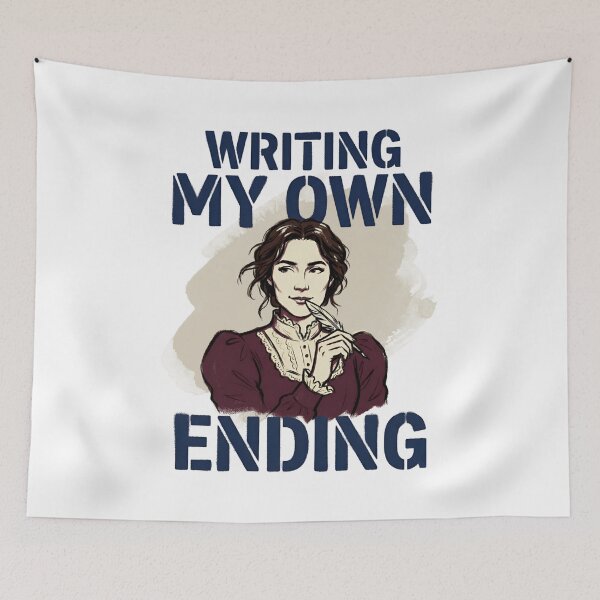 Item preview, Little Women Writing My Own Ending Jo March designed and sold by Fenay Designs.