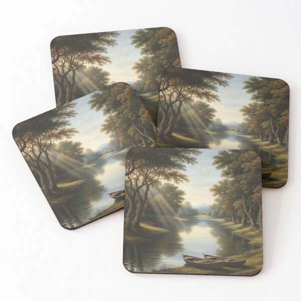 Item preview, Golden light on the river designed and sold by Sigtrix.