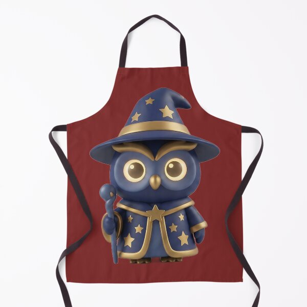 Item preview, Cute Wizard Owl – Magical Chibi Fantasy Character designed and sold by Saixor.