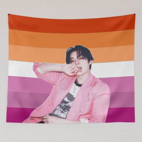 Item preview, Lee Know Lesbian Flag designed and sold by daydreamdes1gns.