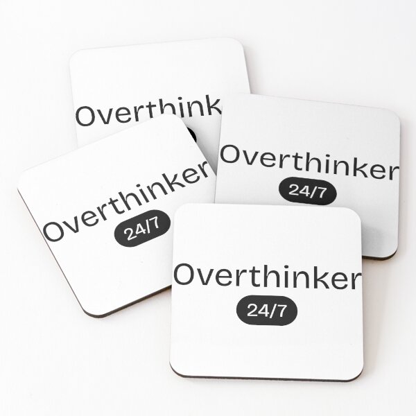 Item preview, Overthinker designed and sold by MoodPrint26.