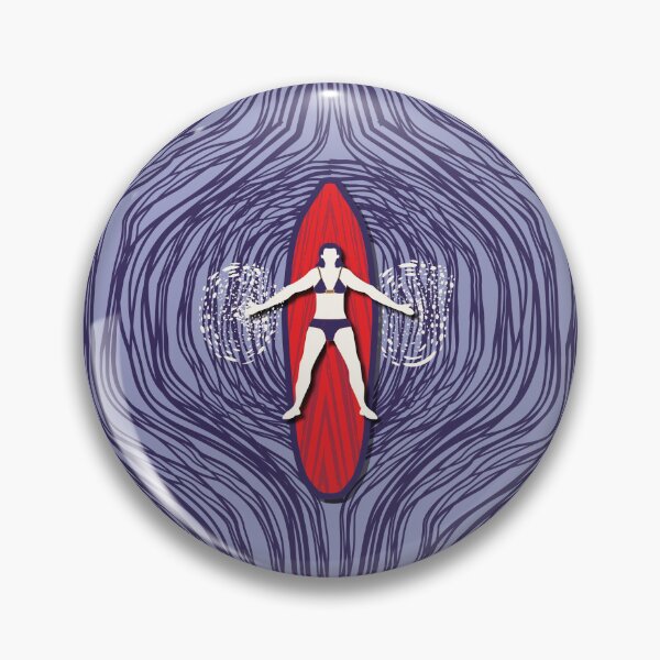 Item preview, Woman relaxing on a paddleboard in the ocean designed and sold by WONDERPRINTVALLEY.