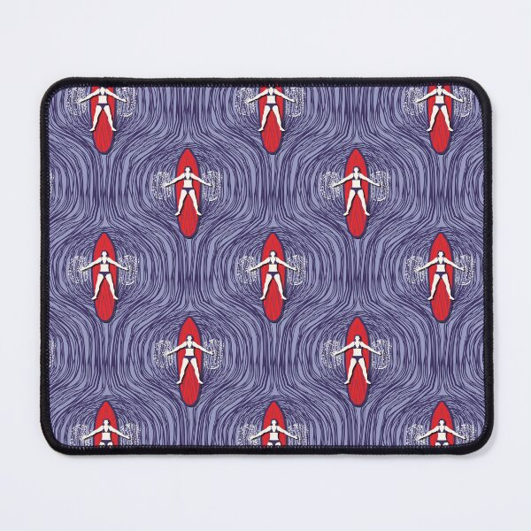 Item preview, Woman relaxing on a paddleboard in the ocean designed and sold by WONDERPRINTVALLEY.