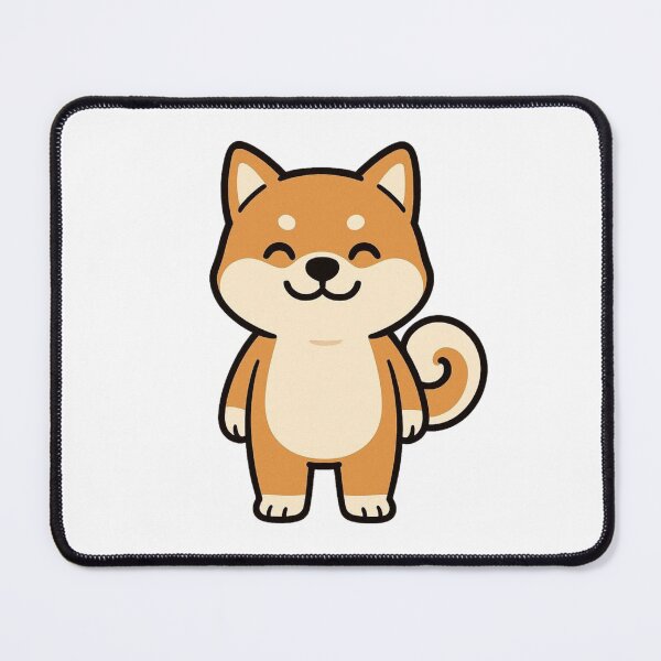 Item preview, Proud Smiling Shiba Inu – Adorable Happy Dog Illustration designed and sold by Confuzz1ed.