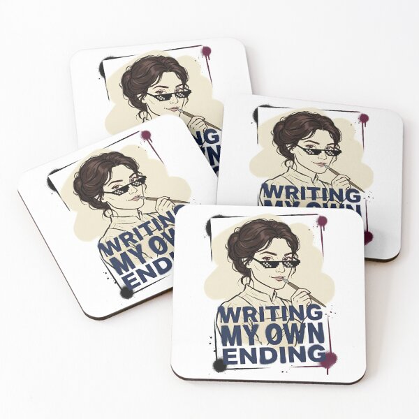 Item preview, Writing My Own Ending Funny Little Women Jo March designed and sold by Fenay Designs.