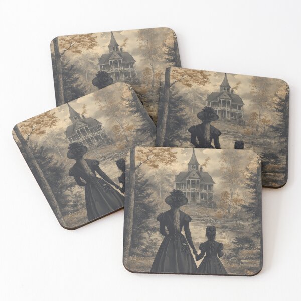 Item preview, Victorian Gothic Manor Autumn Walk designed and sold by EverpageStudio.