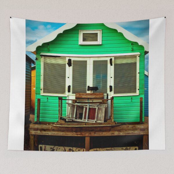 Item preview, Beach Hut Hengistbury Head Dorset England designed and sold by AndyEvansPhotos.