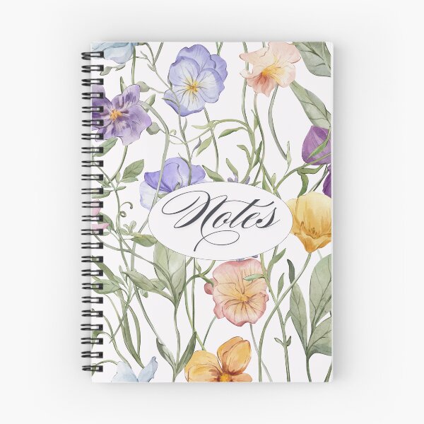 Aperçu de l'œuvre Notes florales créée et vendue par LilasPlace.